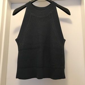 Wilfred high neck sleeveless cropped top NWOT